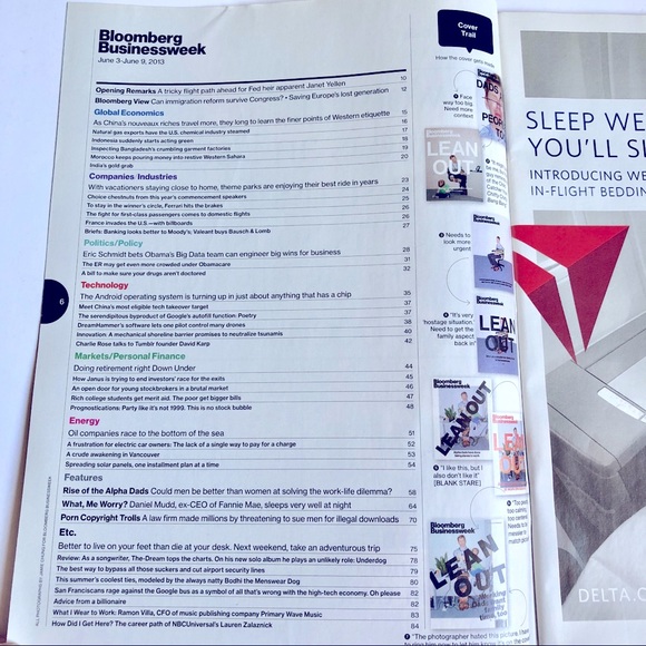 BLOOMBERG BUSINESSWEEK Magazine Working Dads Issue June 3-June 9, 2013 NEW - Picture 10 of 16